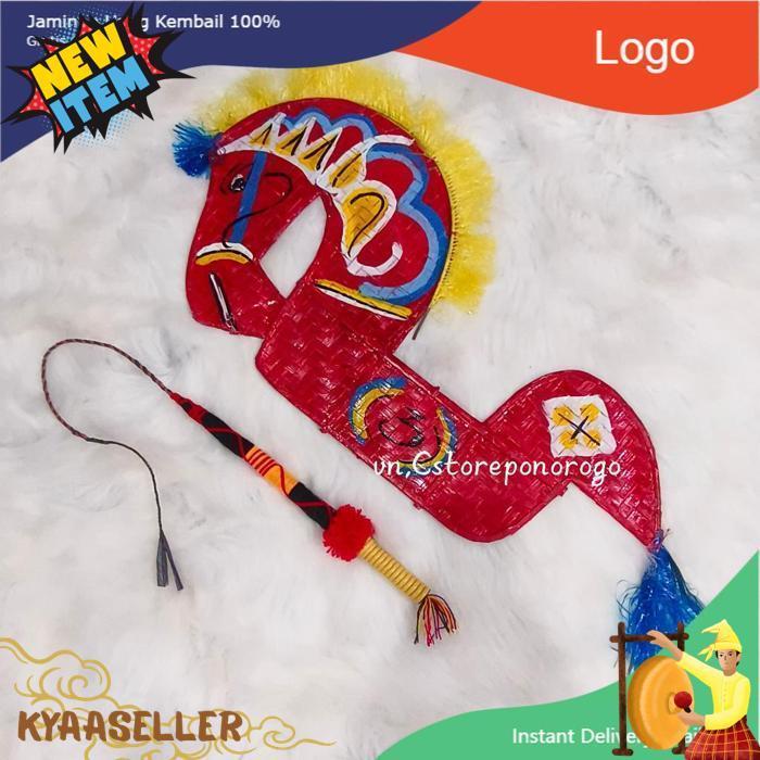 Jaranan Anak + Pecut Paket Murah / Kuda Lumping / Kuda Lumping Anak / Kuda Pegon / Barongan / Devil 