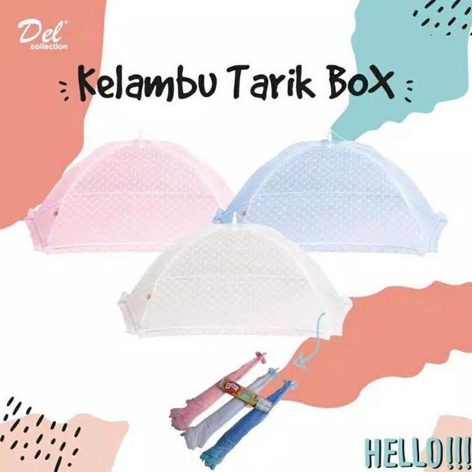 TERLARIS!! KELAMBU PAYUNG BAYI MEREK BOX DELL JUMBO