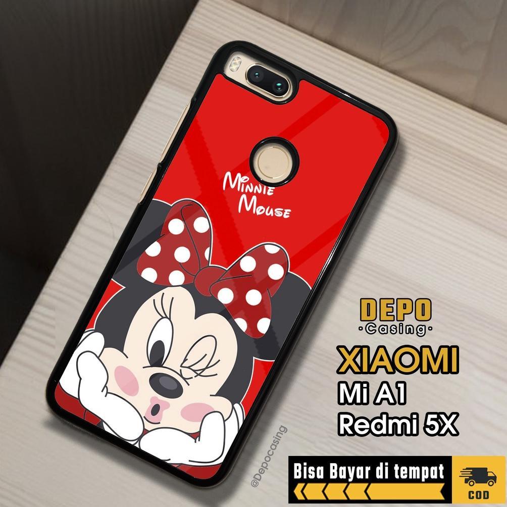 Case Redmi 5X Mi A1  Casing Xiaomi Redmi 5X Mi A1 Depo Casing [Dsny] Case Glossy Case Aesthetic Cust