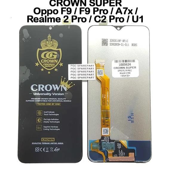 Lcd Touchscreen Fullset Op F9 / F9 Pro / A7X / Realme 2 Pro / C2 Pro / U1 / Cph1823 / Cph1881 / Cph1