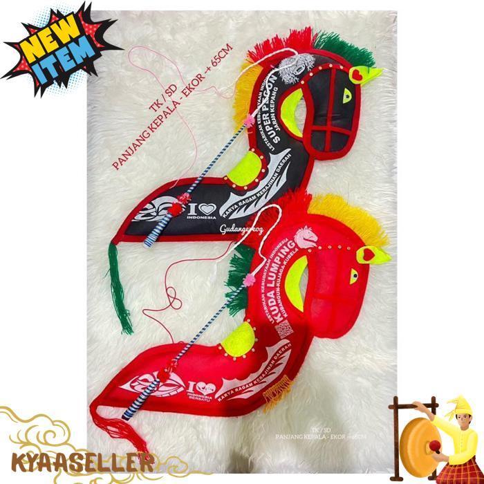 Kuda Spon + Pecut Jaranan Kepang Jaranan Pegon Kuda Kepang Mainan Kuda Lumping Kuda Ponorogo Jaranan