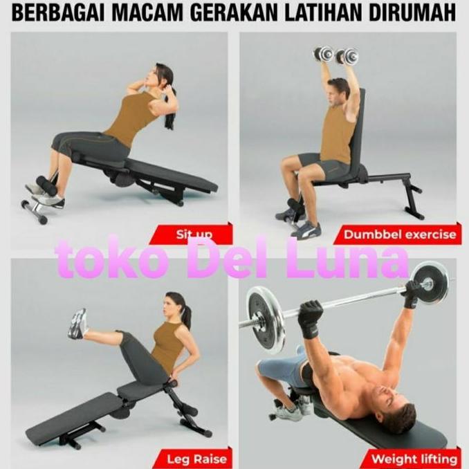 Bangku Sit Up Kettler Universal Axos Training Bench
