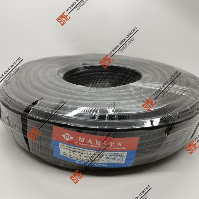 Kabel Makita NYMHY NYYHY 3x1.5 ROLL 100M