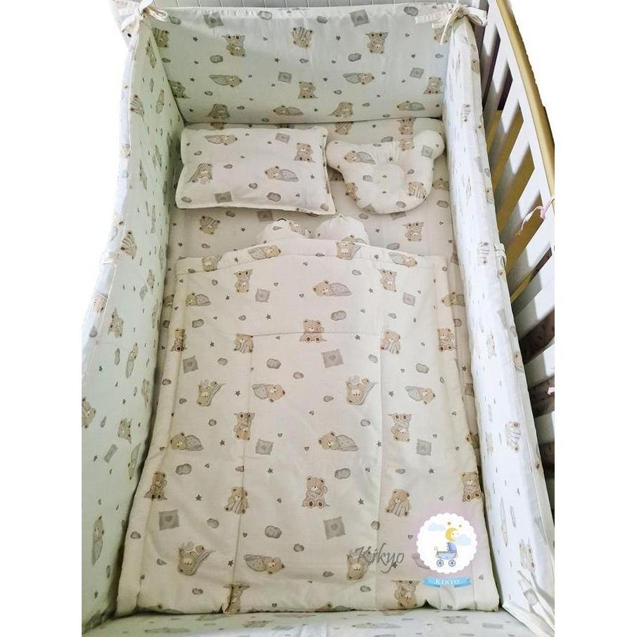 TERLARIS BUMPER SET BUSA BOX BAYI KATUN JEPANG / BUMPER BOX BAYI / BUMPER BAYI