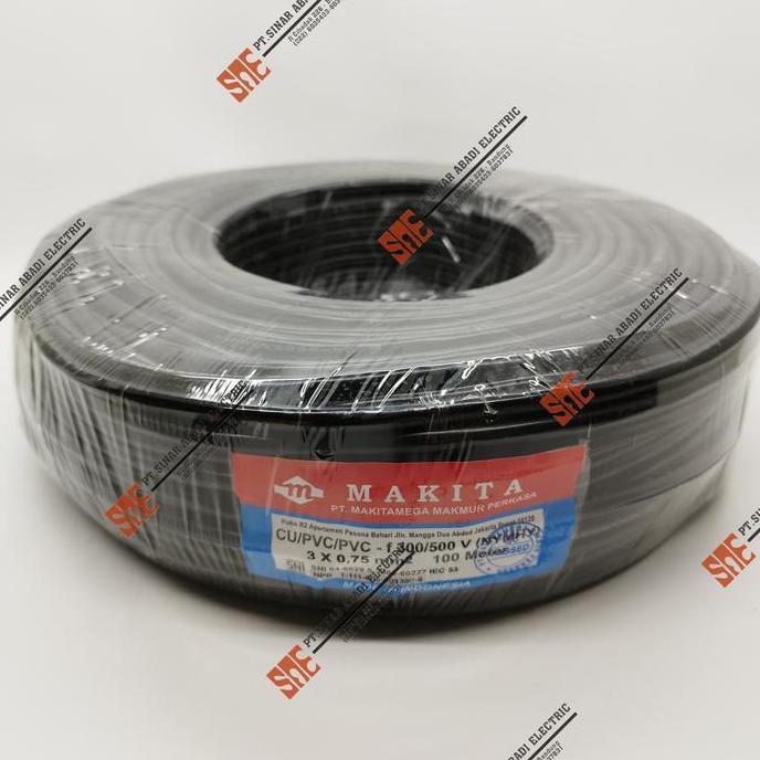 Kabel Makita NYMHY NYYHY 3x0.75 ROLL 100M