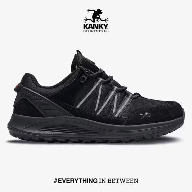 [ORIGINAL 100%] KANKY STORY KITADAKE ALL BLACK - SEPATU KANKY - KANKY SPORTSTYLE BNIB Sneakers