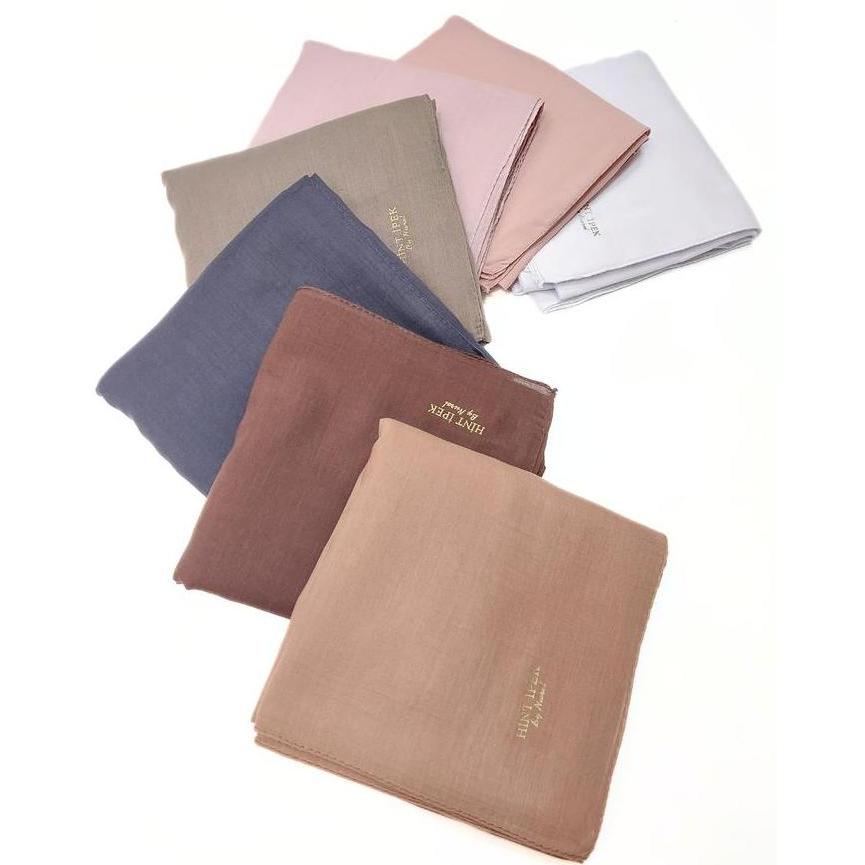 Hijab Voal POLOS Hint Ipek Premium Basic Scarf - Segi empat 140x140