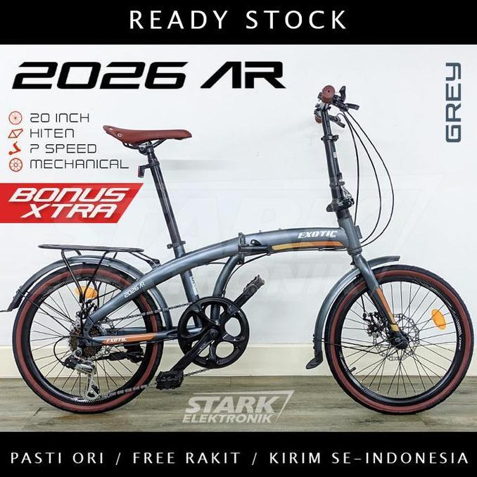 Exotic 2026 AR Sepeda Lipat Folding Bike