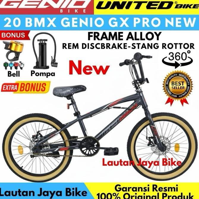 Sepeda Anak 20 BMX Genio GX PRO Frame Alloy GX01 Terbaru
