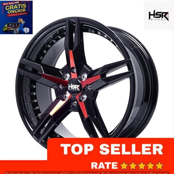VELG MOBIL RING 17 HSR KEUNIKAI RING 17 UNTUK WULING ALVEZ BALENO JAZZ