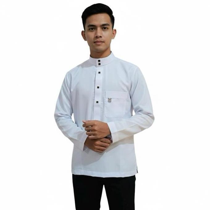 Koko Melayu Koko Saudi Koko Sultan Bahan Poliester Haromain By Alfiyyah baju pria