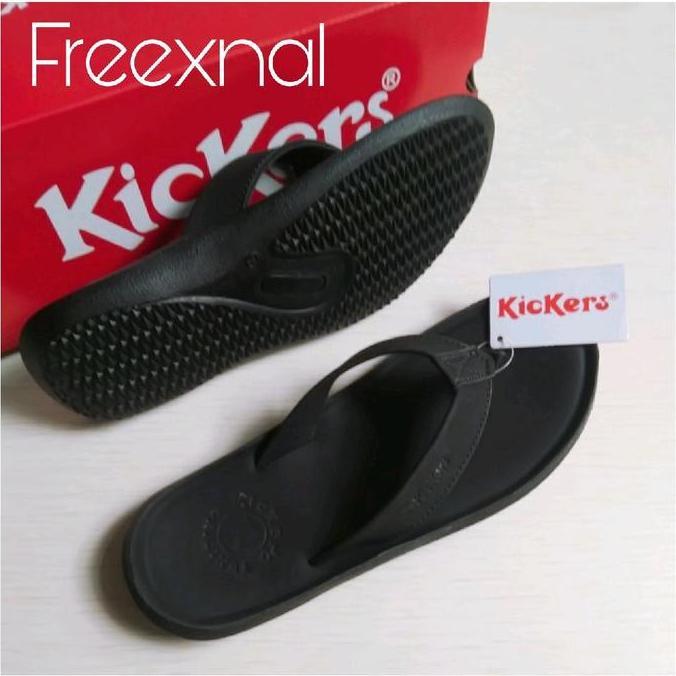 sandal kickers pria - sandal jepit kickers kulit - sandal pria kickers - sandal lebaran
