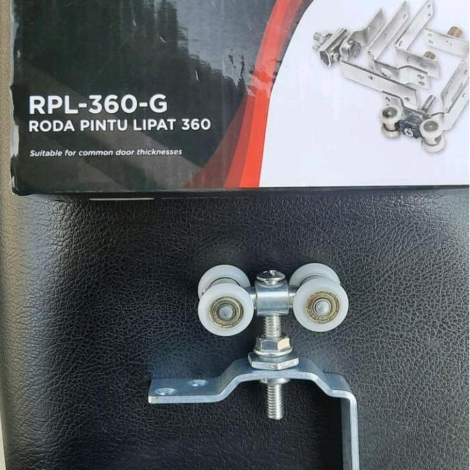 1 SET RODA SLIDING PINTU LIPAT / RODA PINTU GESER LIPAT / RODA SLIDING GLATINO PINTU LIPAT / RODA GL