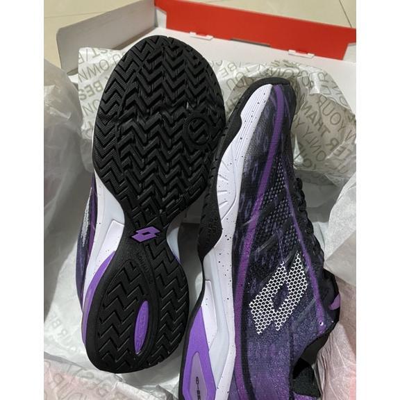 PROMO TERBARU Sepatu Tenis Lotto Mirage 300 Black/Purple