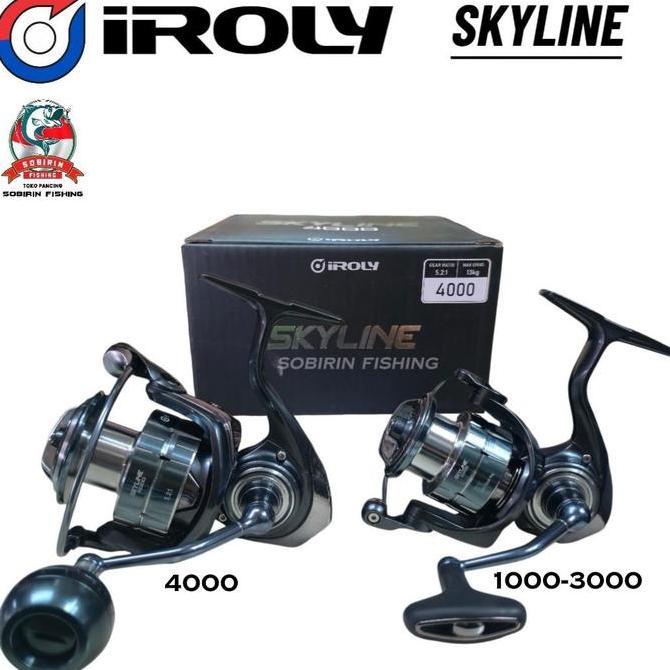 Reel Iroly Skyline Sw 10+1 Ball Bearings Uk 1000-4000 | Reel Pancing Iroly Skyline