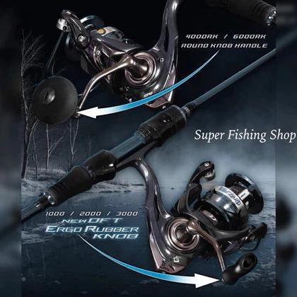 Reel Daido Blizzard Waterproof 8.0 | Reel Pancing Daido Power Handle Ukuran 1000-6000