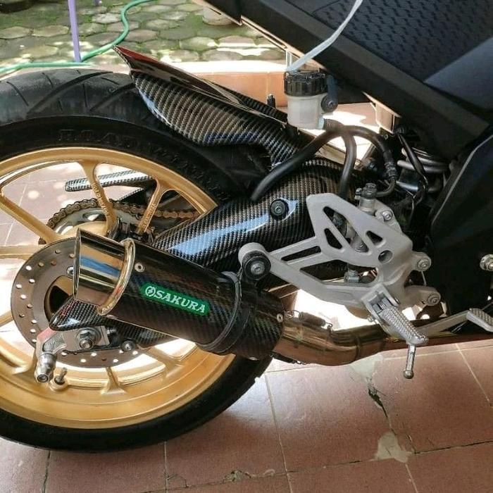 Cover Arm R15 V3 Carbon Model R1M Spakbor Kolong R15 V3 Hugger Arm Yamaha R15 V3 Vva Original Dan Te