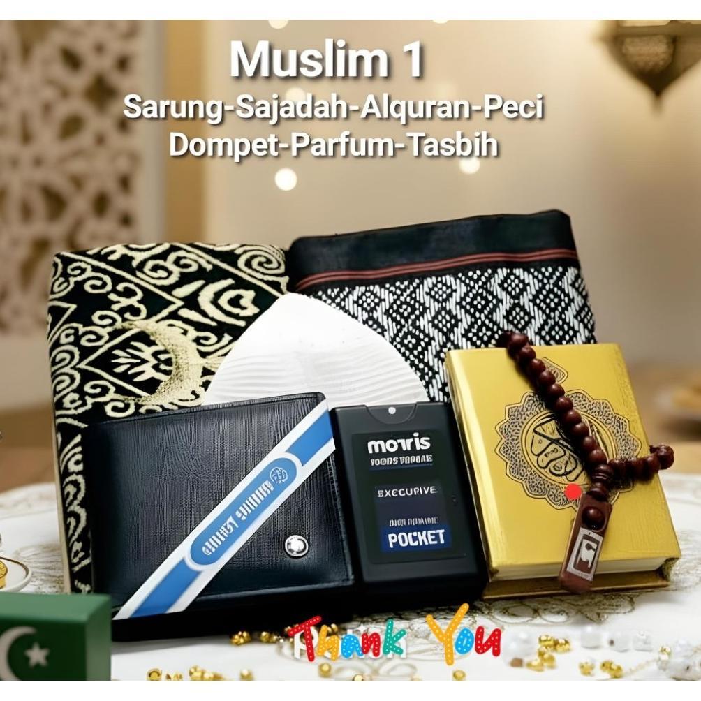 Paket Hampers Peralatan sholat cowok|gift box alat sholat cowok|Kado ulang tahun alat sholat cowok