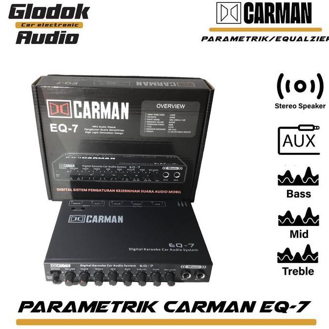BEBAS ONGKIR - Parametrik Equalizer Carman EQ 7