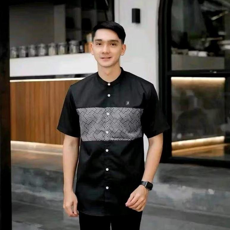 HOT PRODUCT baju koko kautsar lengan pendek baju koko kausar lengan pendek koko dewasa lengan pendek