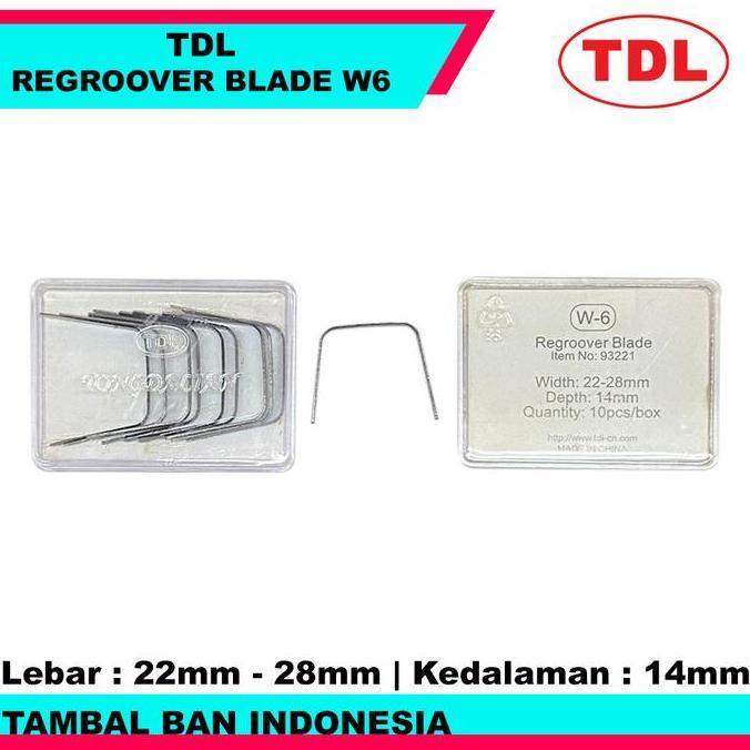 Alat Ukir Batik Ban TDL Regroover Blade W6 - Pisau Ukir Alur Ban Motor Alat Suntik Ban Mobil
