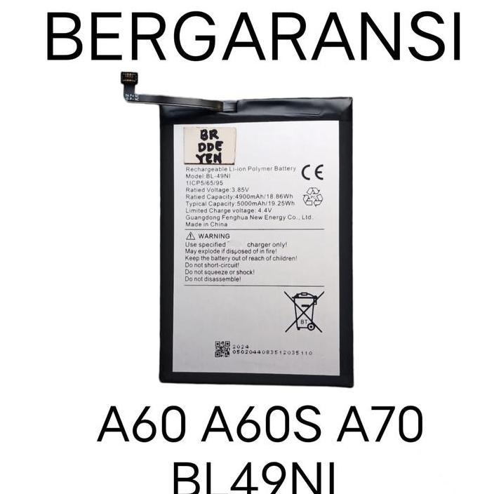 HARGA DISC - Baterai For iTel A60 A662L A60S A662LM A70 A665L S23S S23 4G S665L . BL49NI BL 49NI BL-