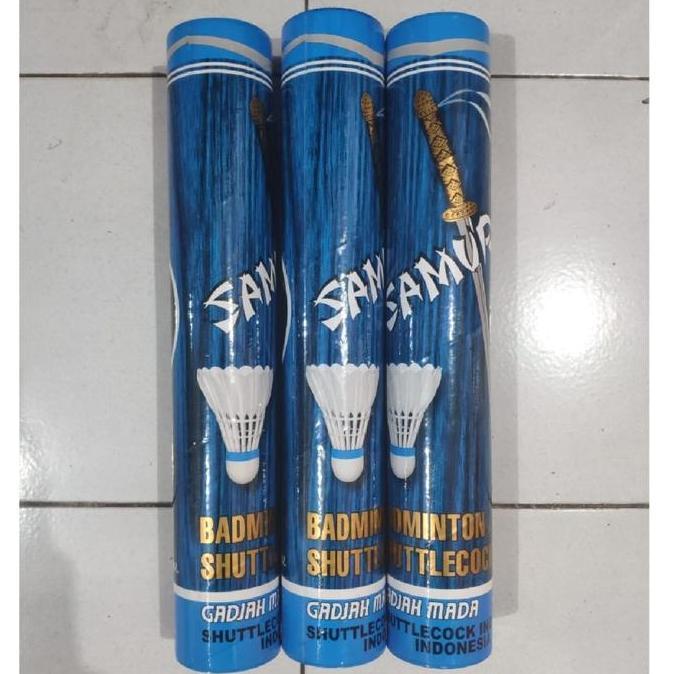 Samurai Biru Shuttlecock Badminton Original