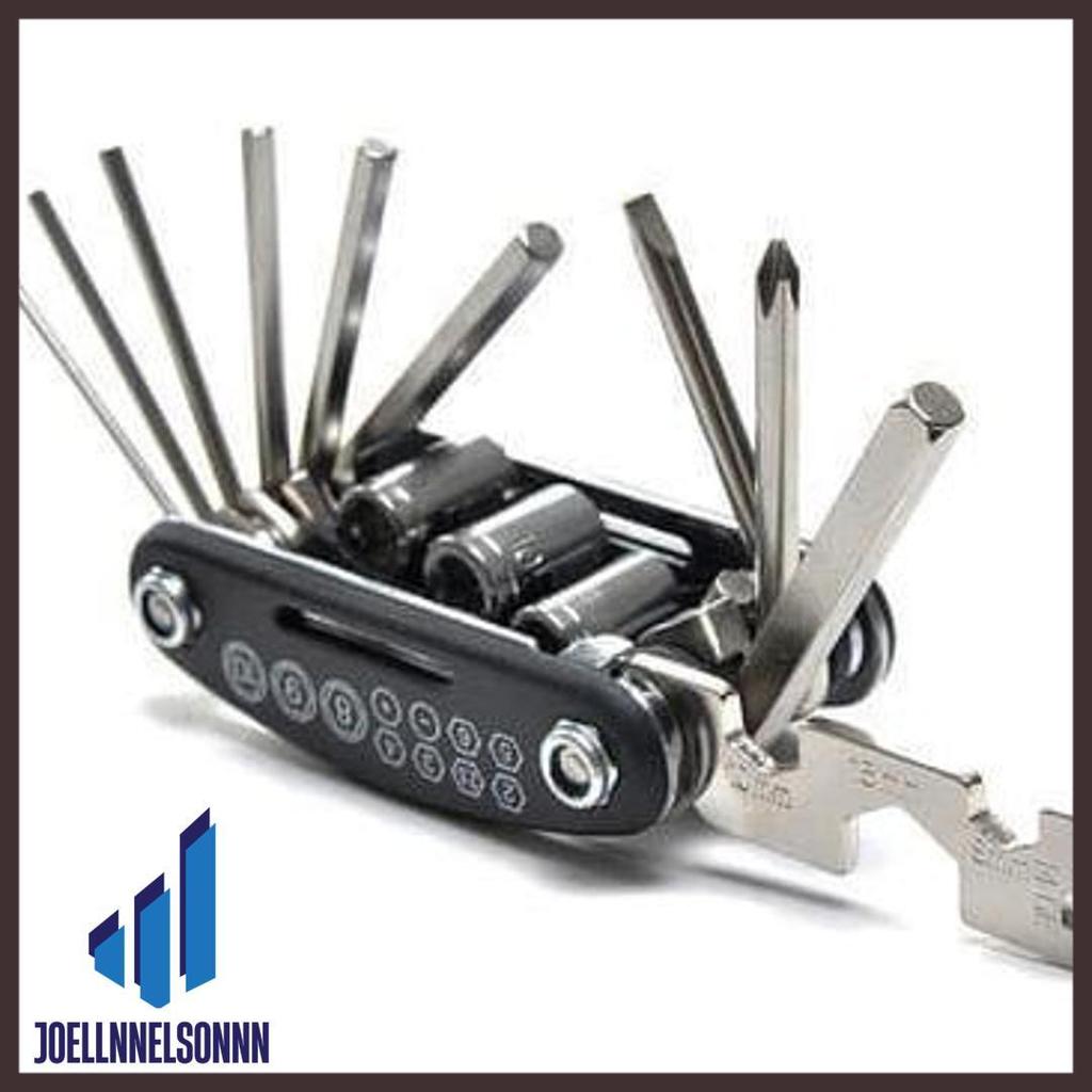 Sale Kunci Set Lipat Mini 16In1 Kunci Shock Obeng Multifungsi Kunci L Pas Sepeda Original