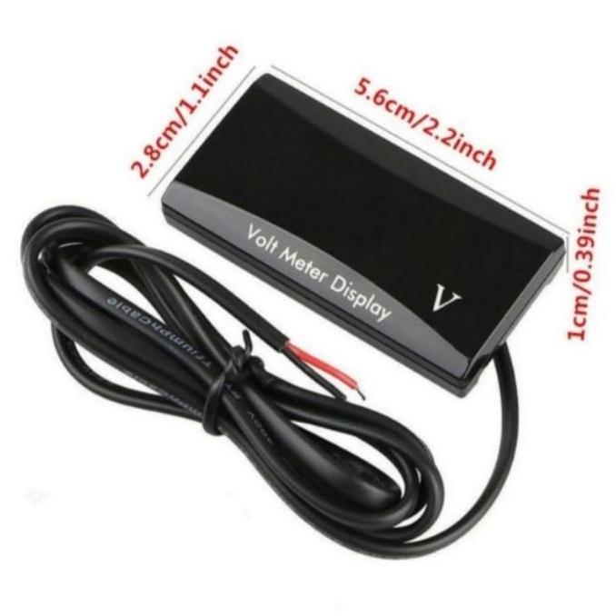 VOLT METER RIZOMA - VOLT METER AKI - 12- VOLT UNIVERSAL MOTOR