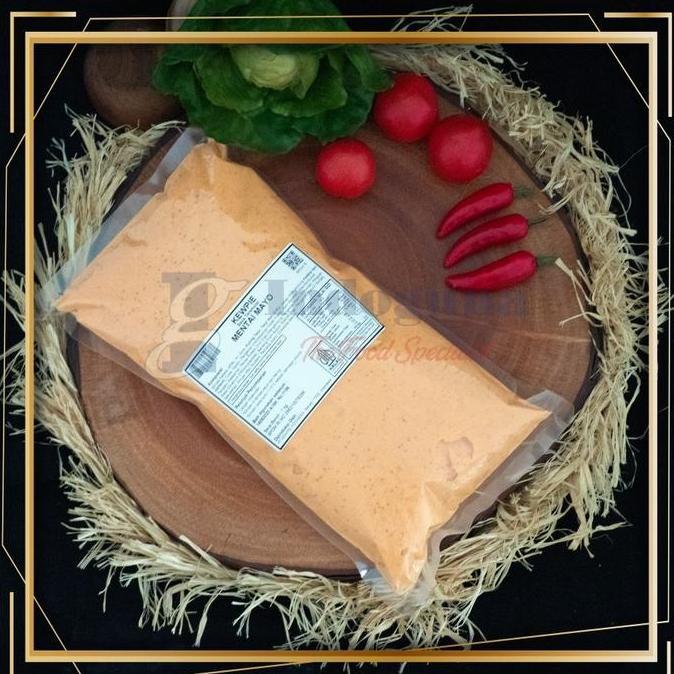 Kewpie Cooking Sauce Mentai Mayo 1Kg - Saus Mentai Kewpie  Mentai