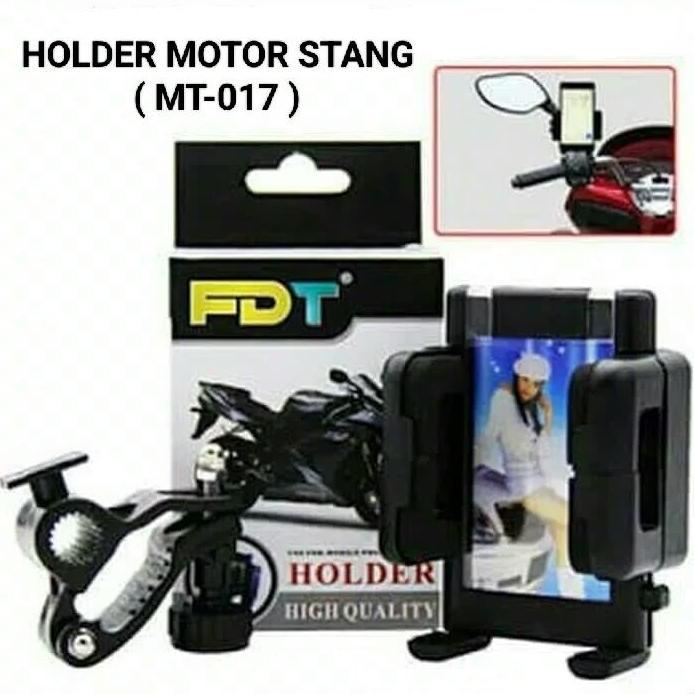 Holder Motor Stang Stand HP Handphone di Stang Motor Bike Holder Stang Motor