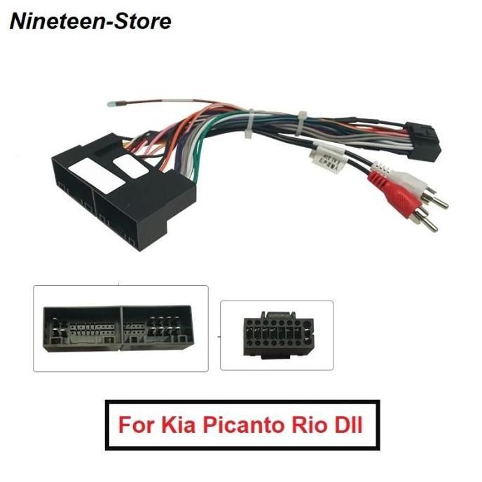 Kabel Soket  Hyundai Avega Tucson dan Santa Fe PNP Headunit Android