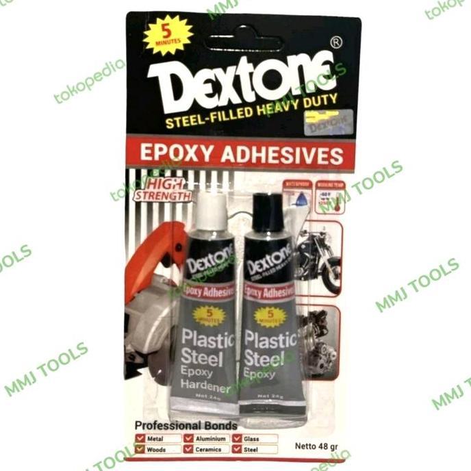 Ready Lem DEXTONE 5 menit - DEXTONE lem epoxy - DEXTONE plastik steel