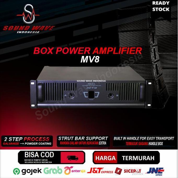 Ready Stock Box Power Amplifier Bell Mv8