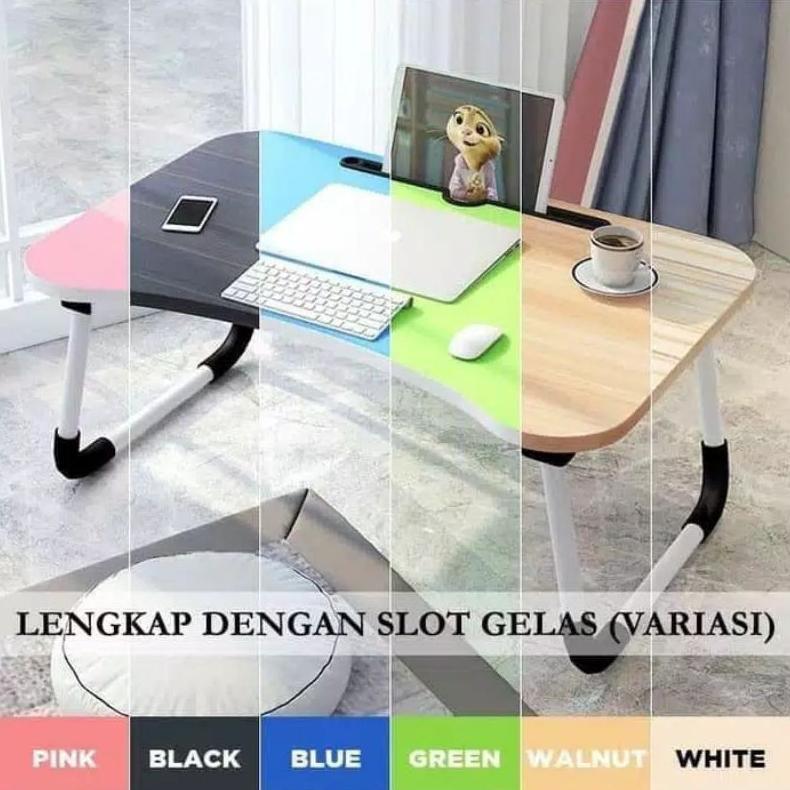 MEJA LIPAT MEJA LAPTOP LIPAT MEJA BELAJAR KECIL MEJA ONLINE