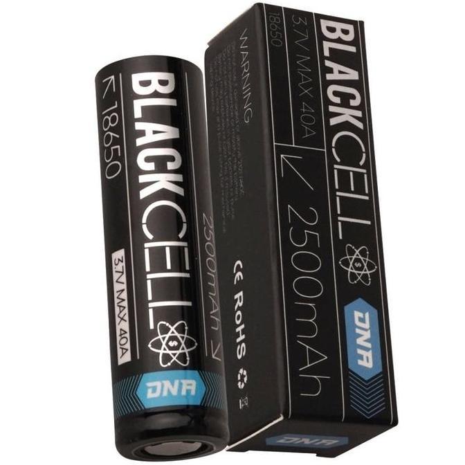 BLACKCELL DNA 18650 2500MAH 40A BATTERY BATERAI BATRE VAPE AUTHENTIC ORIGINAL AUTHENTIC