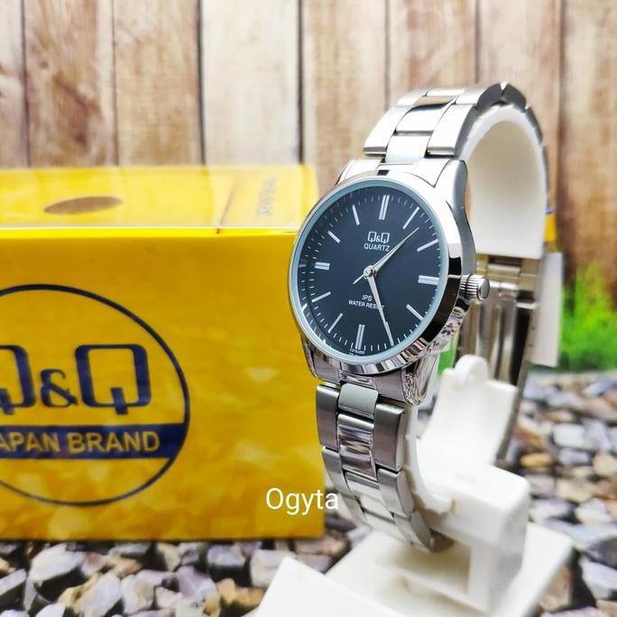Q&Q QQ Analog Jam Tangan Wanita Rantai C215J202Y Original
