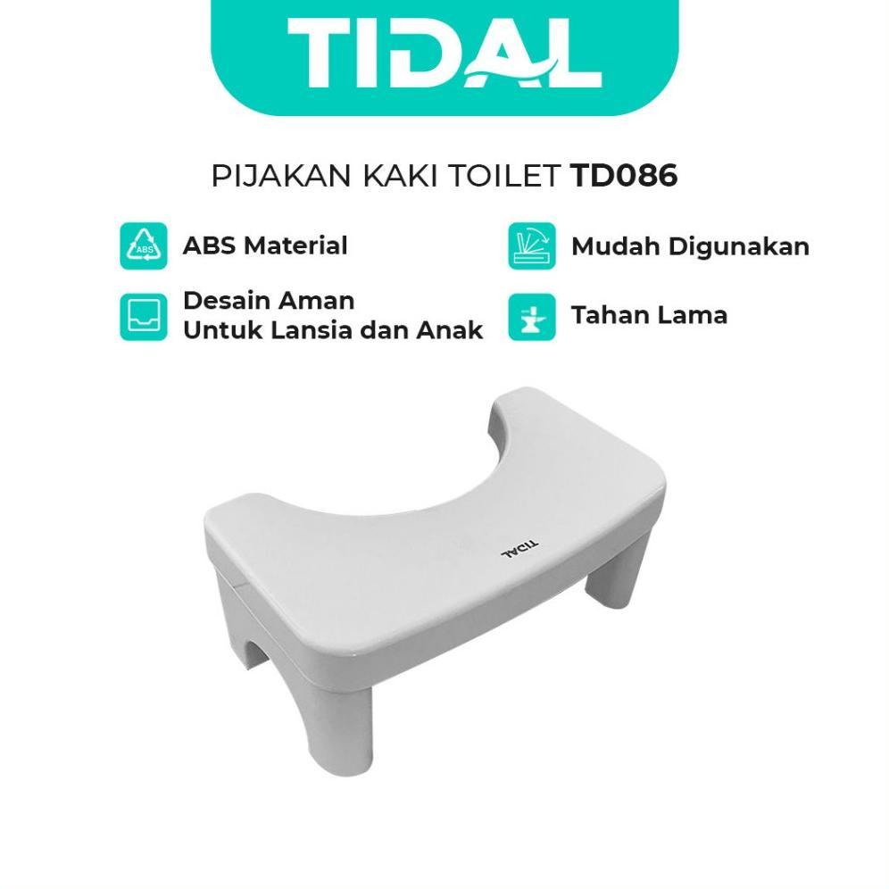 TIDAL Kursi Bangku Pijakan Kaki Toilet / Kloset Duduk Tidal TD086