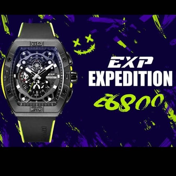 EXP EXPEDITION E6800 E 6800 EXP6800 EXP 6800 BLACK GREEN JAM PRIA
