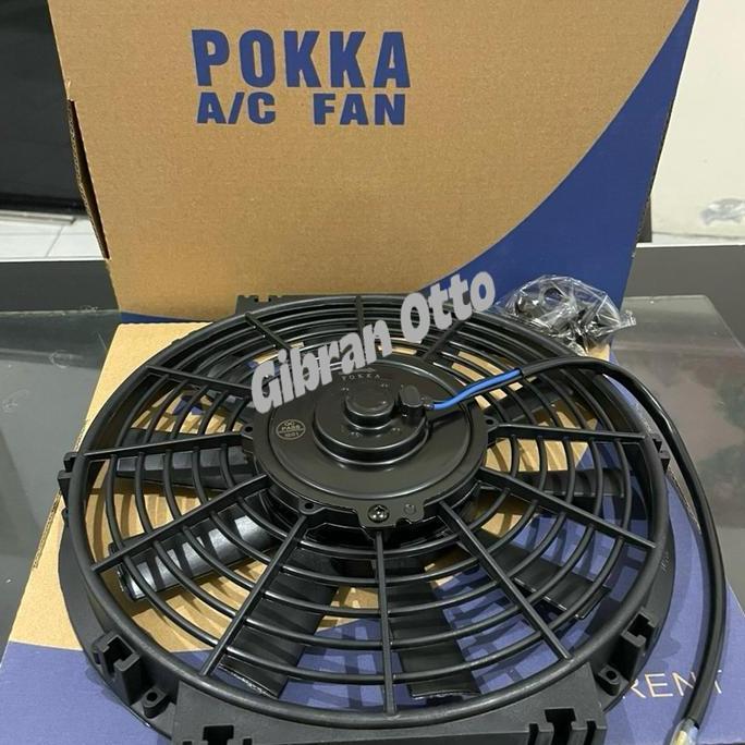 SPAREPART MOBIL EXTRAFAN PLASTIK 10 INCH EXTRA FAN BACO FAN UNIVERSAL AC MOBIL BERGARANSI