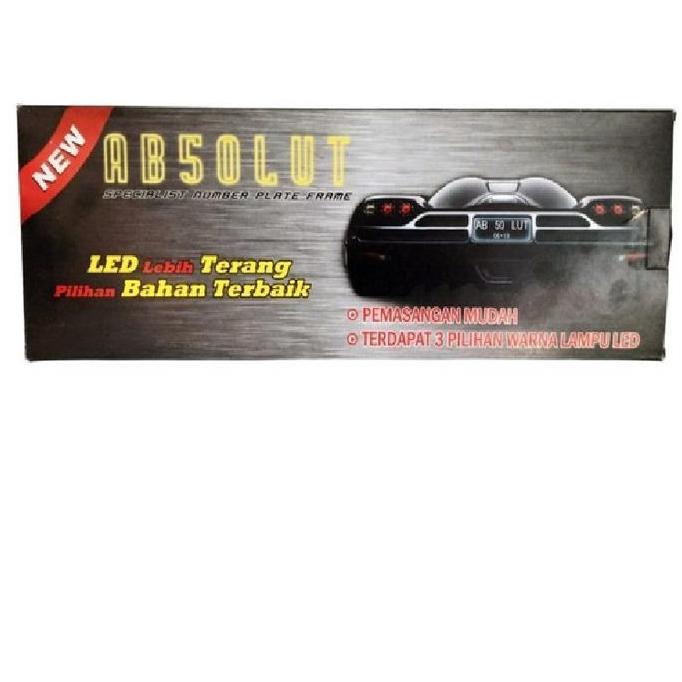 Tatakan plat nomor Absolut Mika tanpa lampu/ dudukan plat nomor/ Tempat plat nomor mobil
