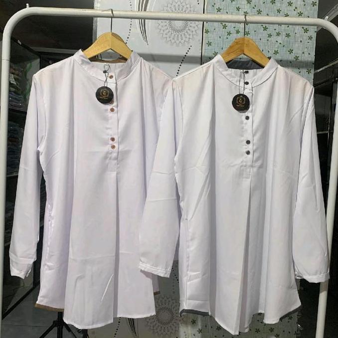 Baju Atasan Santri Casual wanita muslim Remaja Dewasa bahan toyobo Kancing