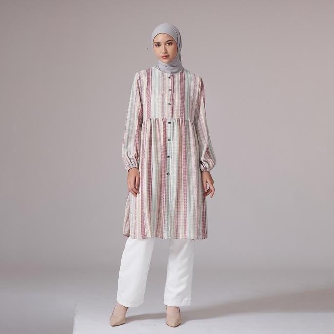 Le Khari Tunik Stella Bahan Castilo Tunik Busui Size S - XL Tunik