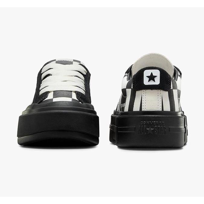 Sepatu Sneakers Unisex Converse CT AS Ox Cruise Checkered Black Egret Black Original A08790C