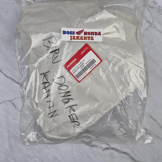 64230-KPP-900ZF : FAIRING PIPI ATAS KANAN BIRU DONGKER REPSOL CBR 150 R KARBU LAMA / COVER LAMPU DEP