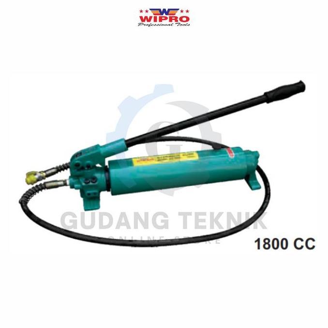 DELLINE Pompa Hidrolik Manual 1800cc WIPRO PH-1800 / Hydraulic Hand Pump WIPRO