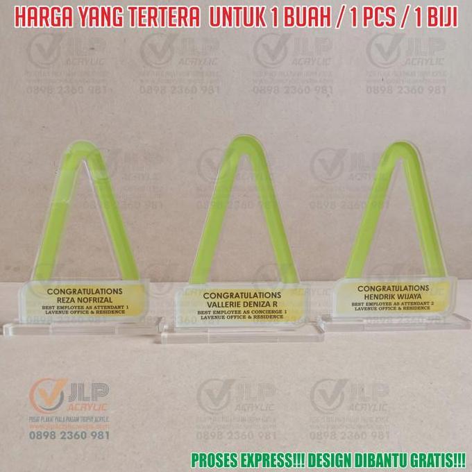 Plakat, Piagam, Plakat Penghargaan, Piagam Penghargaan Akrilik JLP013