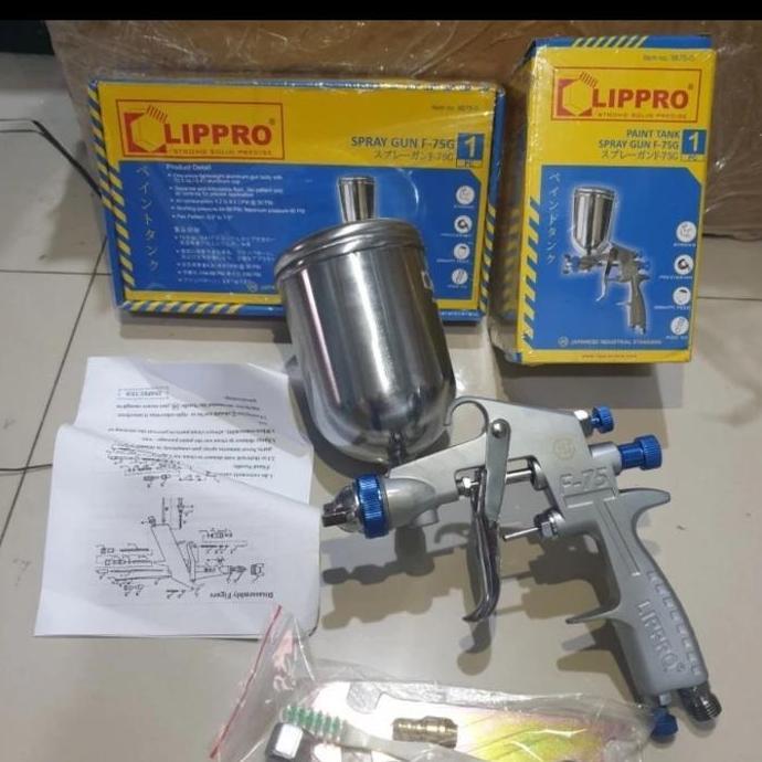 HATSUD LIPPRO Spray Gun F75G Tabung Atas Spray Cat Lippro F75G F75G