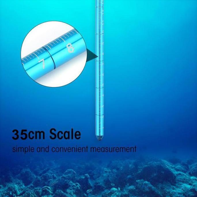 GERAMANK Stick Selam / Pointer Selam Aluminium / Alat Snorkeling / Alat Scuba Diving / Tongkat Selam