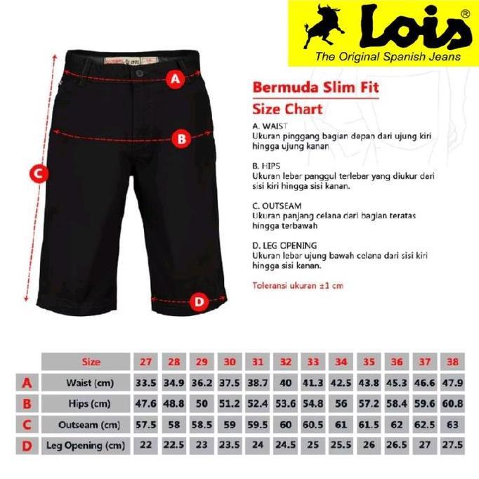 New CELANA PENDEK MERK LOIS ORIGINAL SLIMFIT PREMIUM QUALITY TERBARU Shorts Pria Katun Dewasa